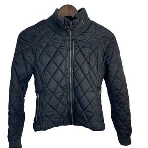 Schott NYC Quilted Bomber Jacket
